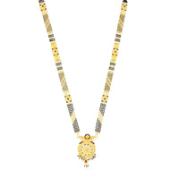Effortlessly Sleek 22K Gold Long Mangalsutra