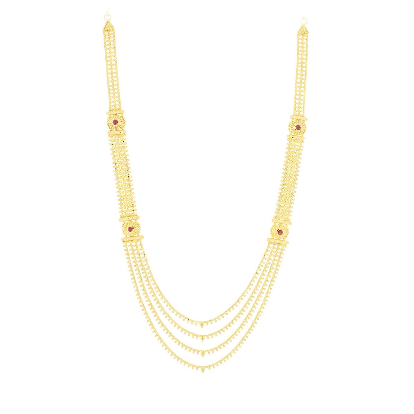 Royal Elegance Gold Layer Necklace