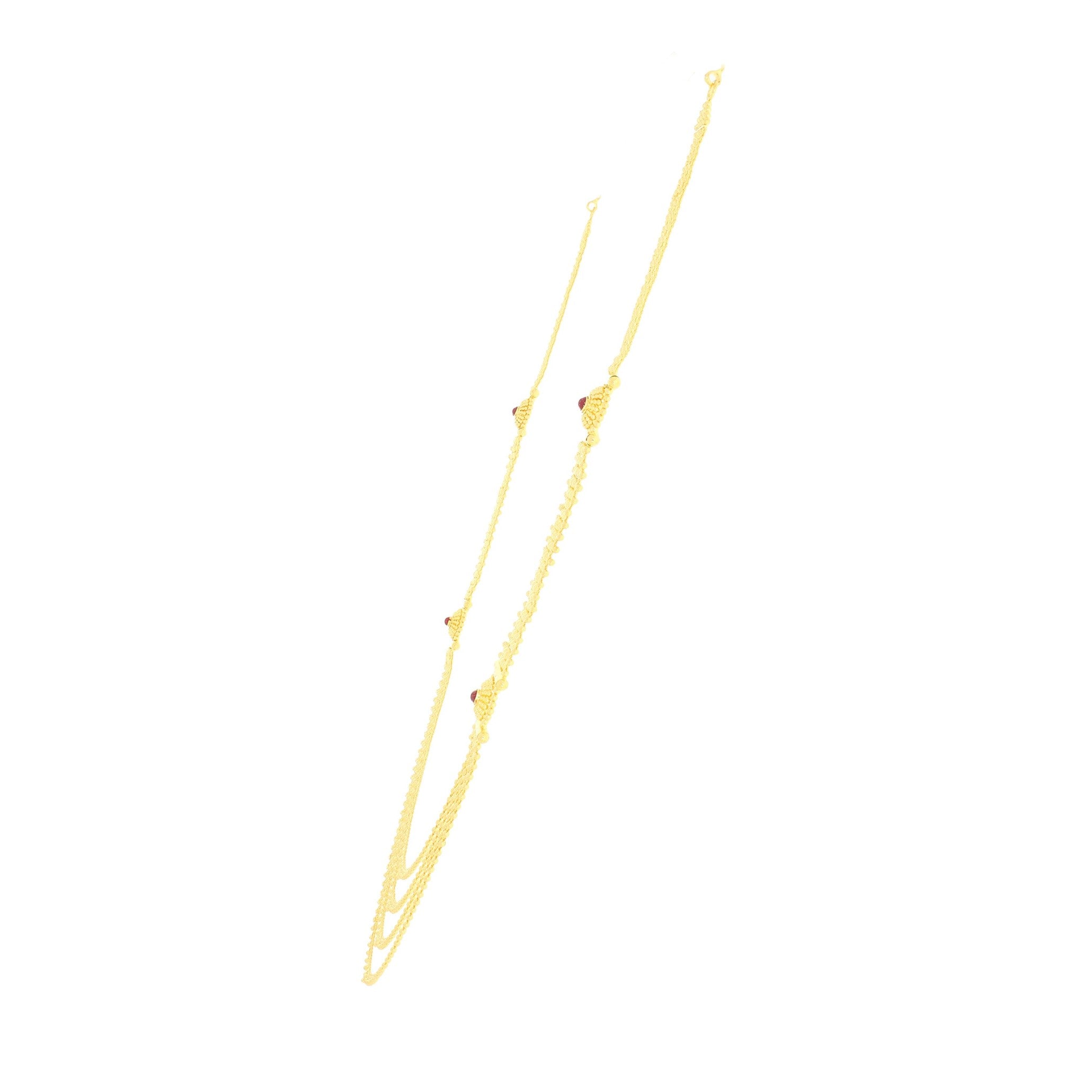 Royal Elegance Gold Layer Necklace