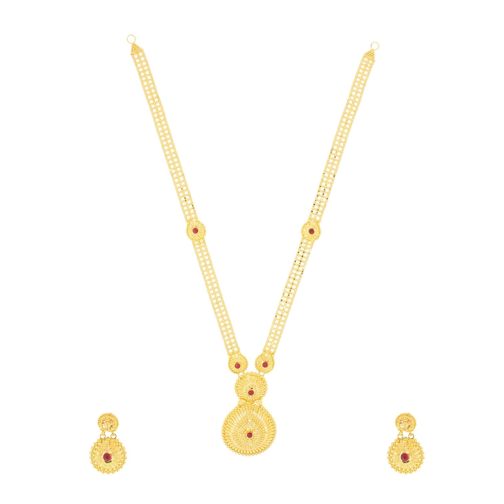 Minimalist Radiance Long Gold Necklace