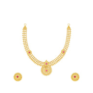 Classic Grace Gold Short Necklace