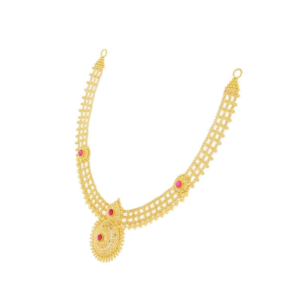 Classic Grace Gold Short Necklace