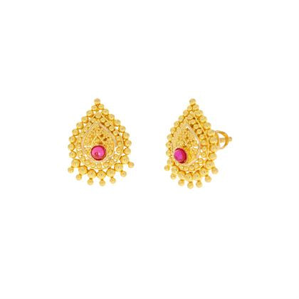 Radiant Grace Gold Short Necklace