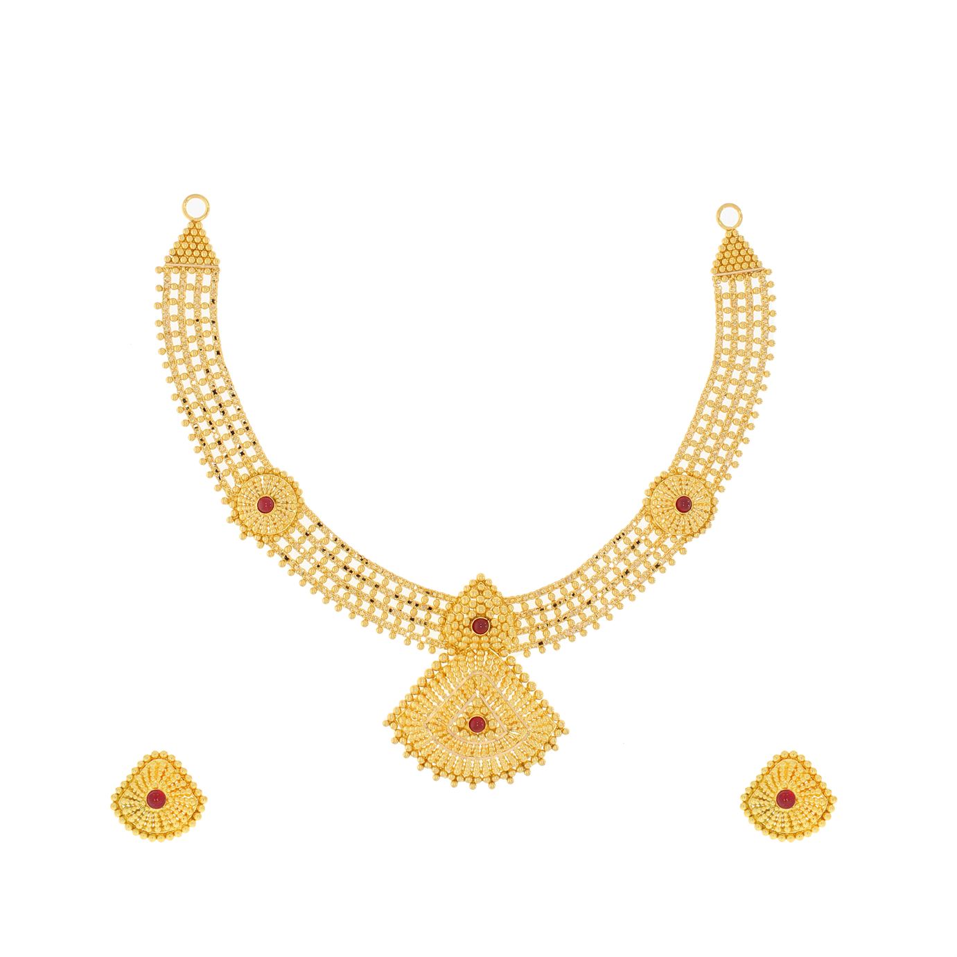 Vintage Triad Grace Gold Short Necklace