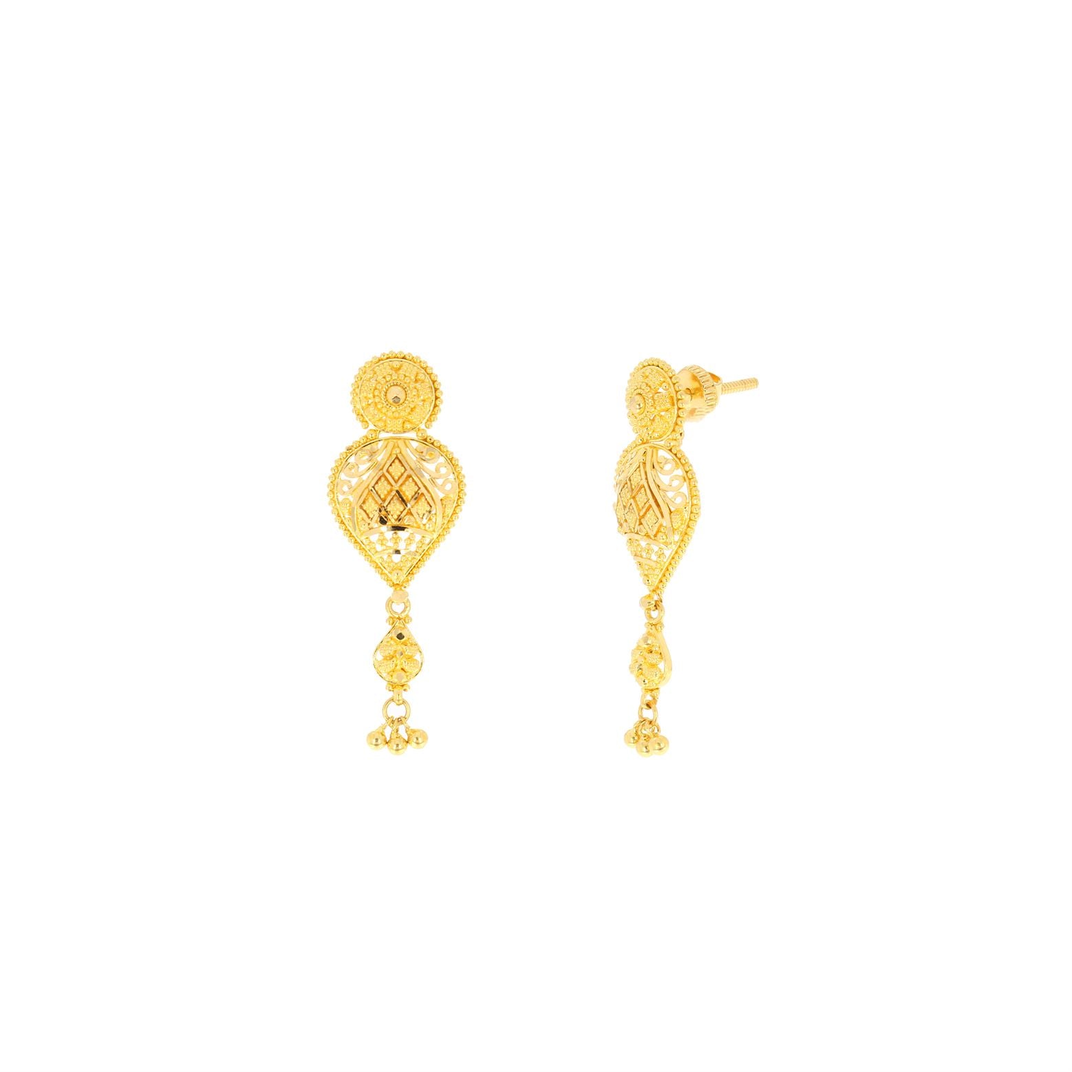Gracile Glow Long Gold Necklace