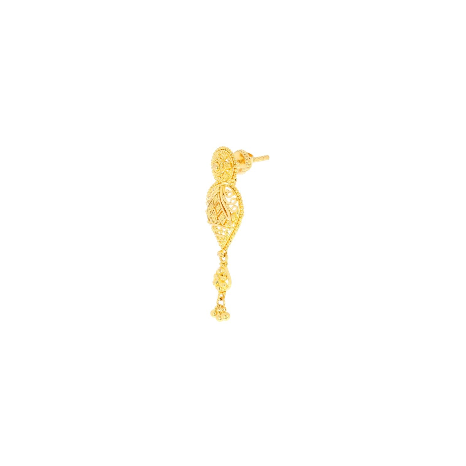 Gracile Glow Long Gold Necklace