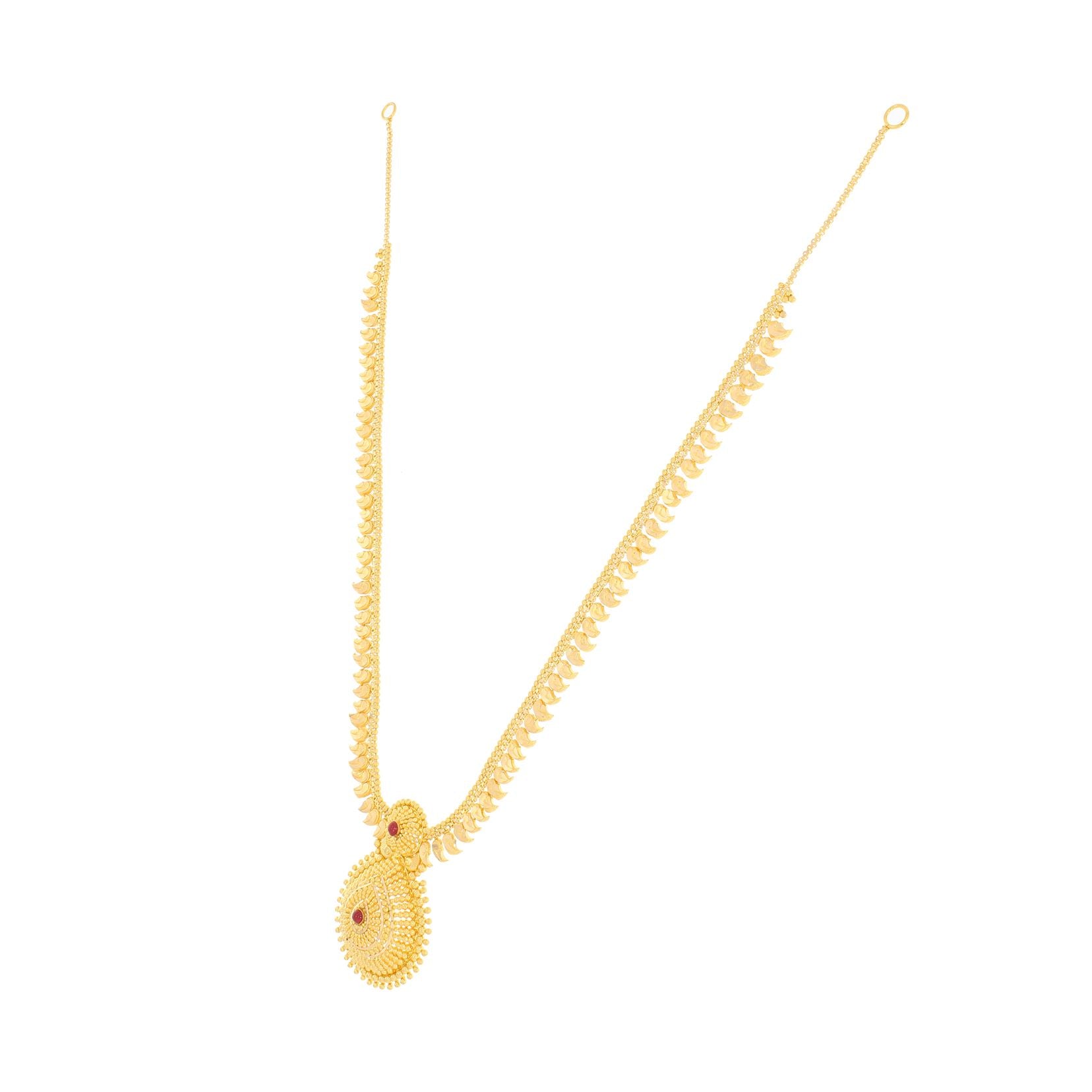 Everyday Wear Long Gold Necklace