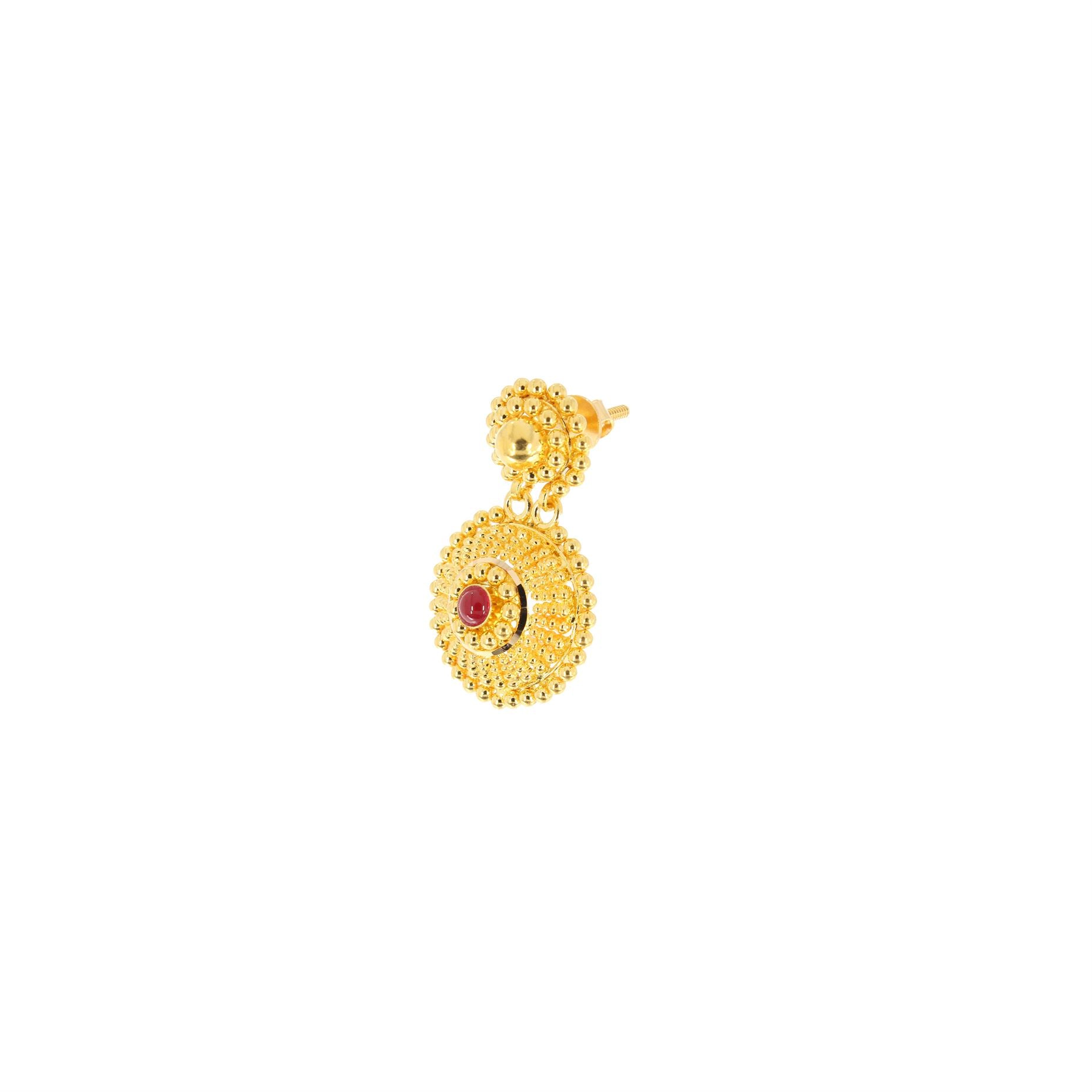 Graceful Gleam Long Gold Necklace