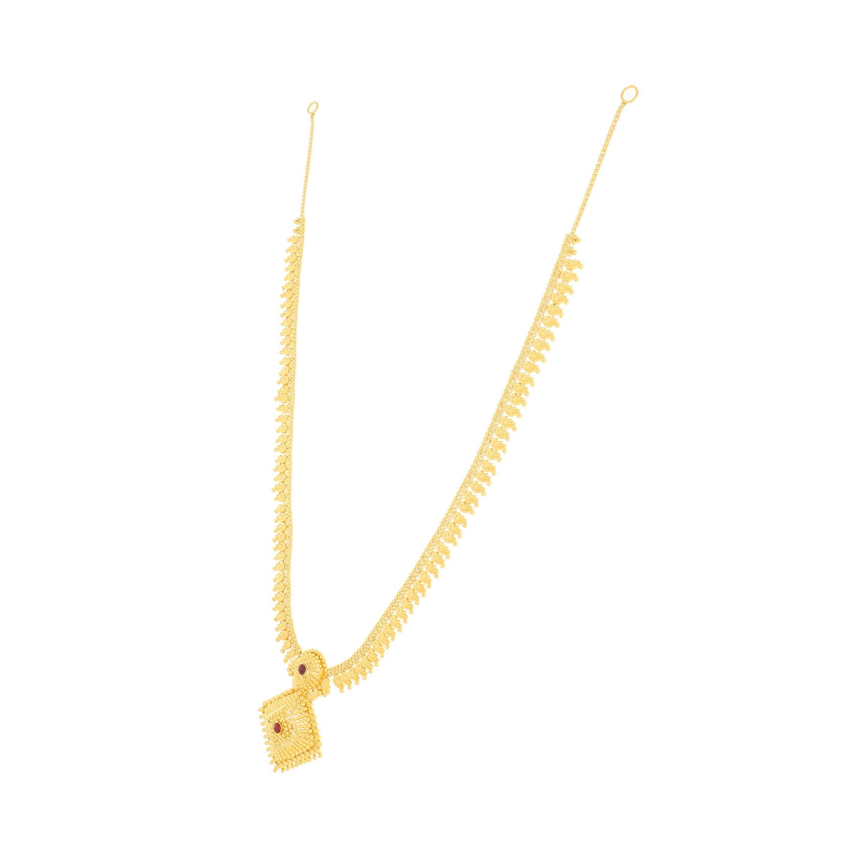 Long Gold Necklace for Everyday Grace