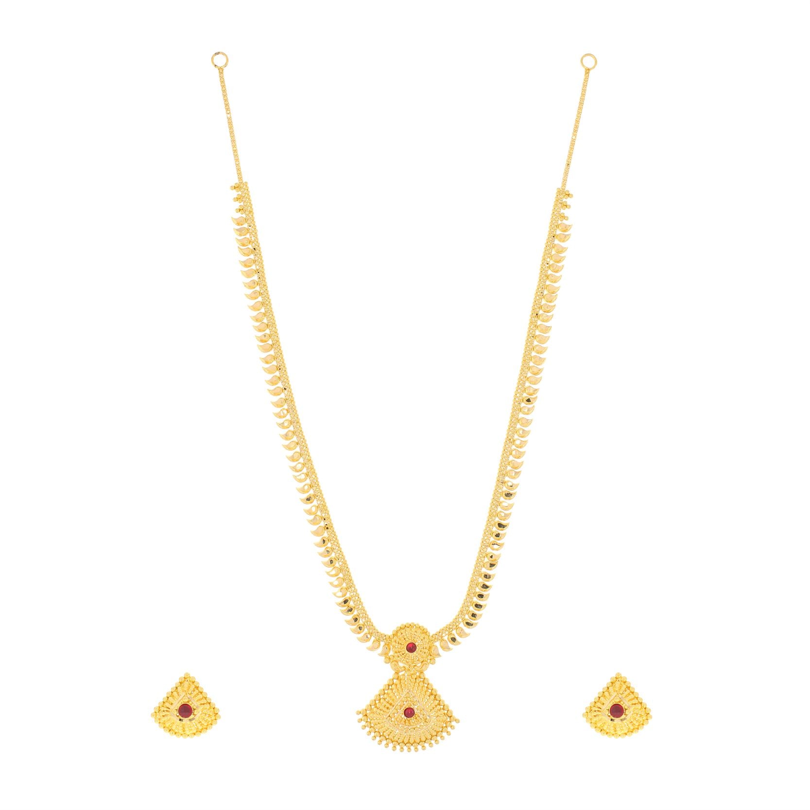 Long Gold Necklace for Daily Glow