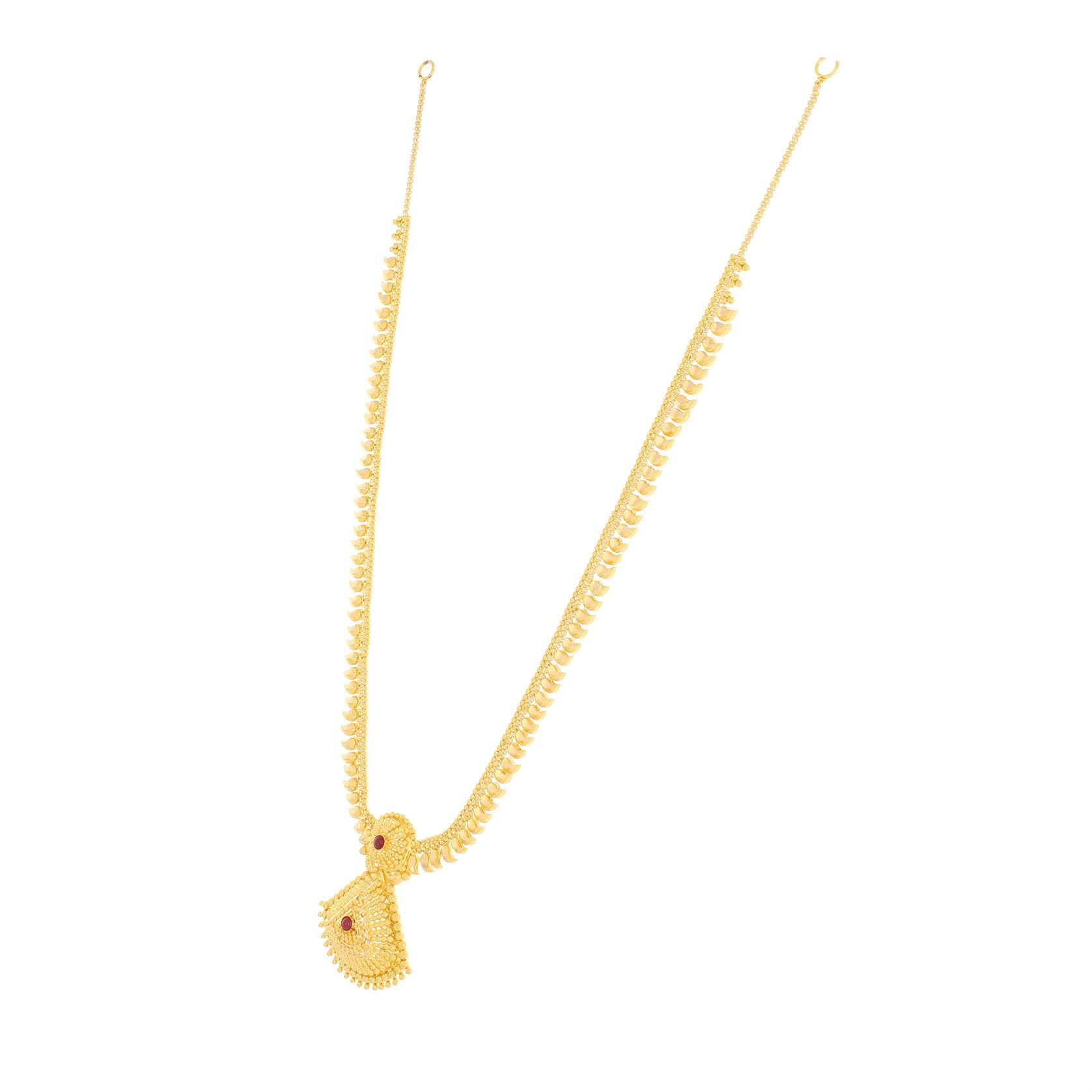 Long Gold Necklace for Daily Glow