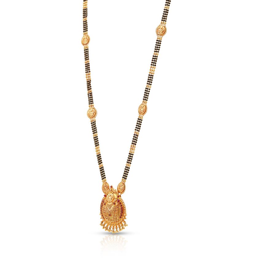 Marvelous 22K Gold Long Mangalsutra