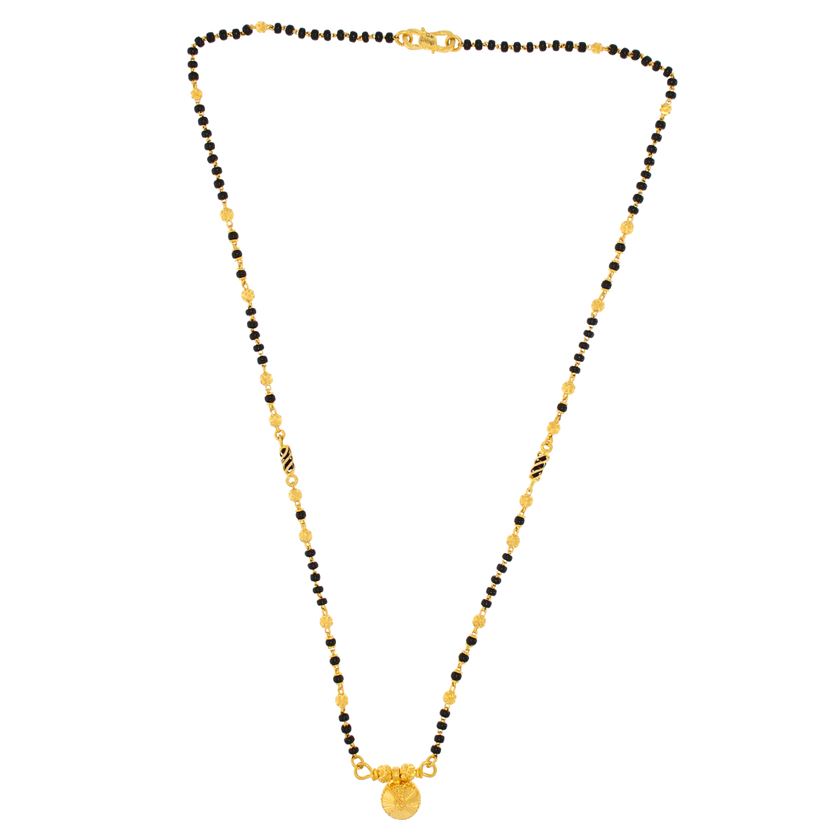 Petite Golden Charm 22K Short Mangalsutra