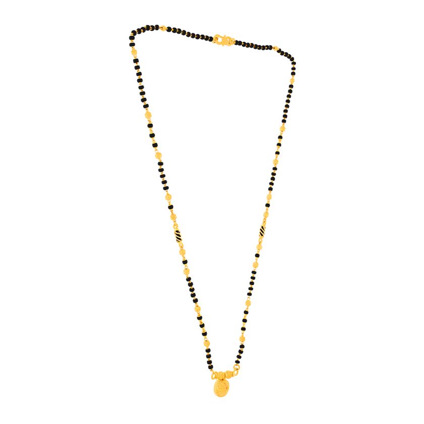Petite Golden Charm 22K Short Mangalsutra