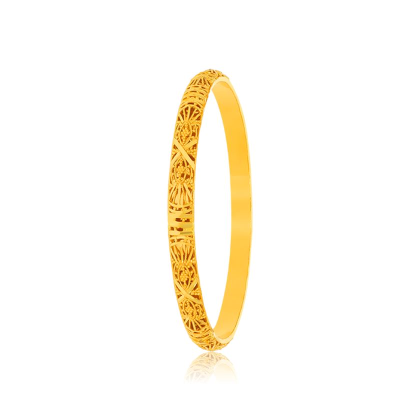 Glorious Charm Gold Bangle