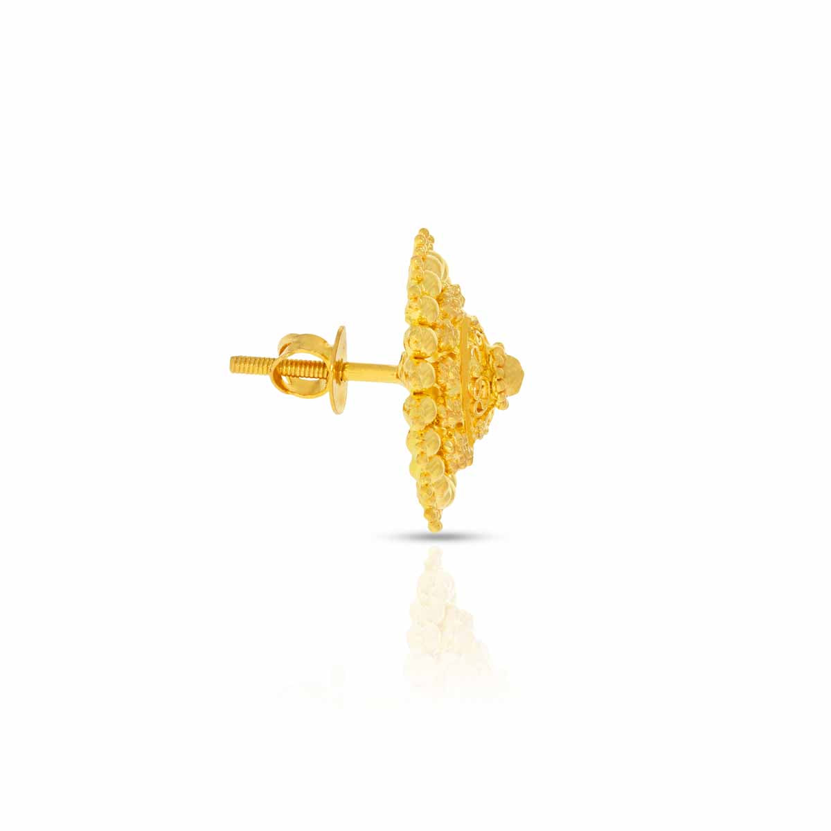 Vintage Elegance 22K Gold Studs