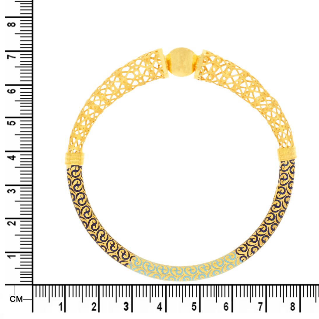 Vivid Bold Gold Bangle