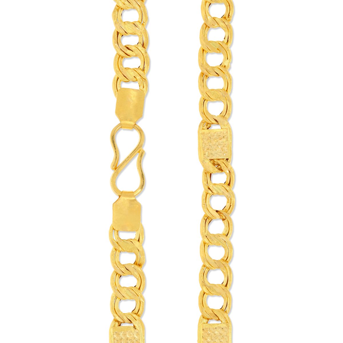 Subtle Radiant Gold Chain For Men