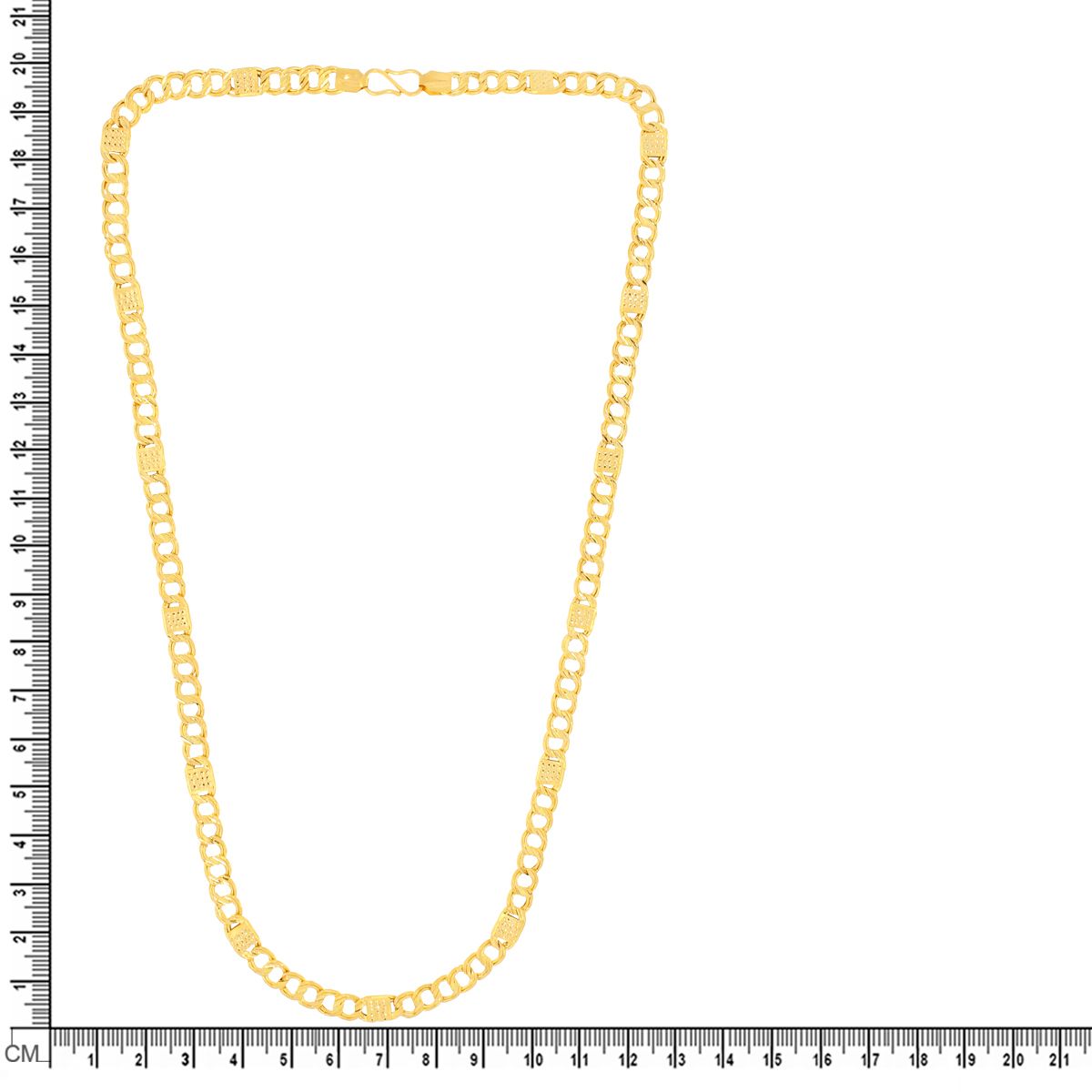 Subtle Radiant Gold Chain For Men