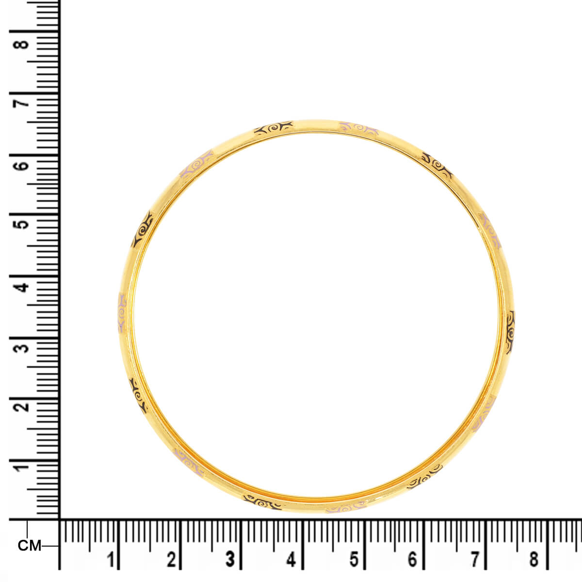 Classy Vibrance Gold Bangle