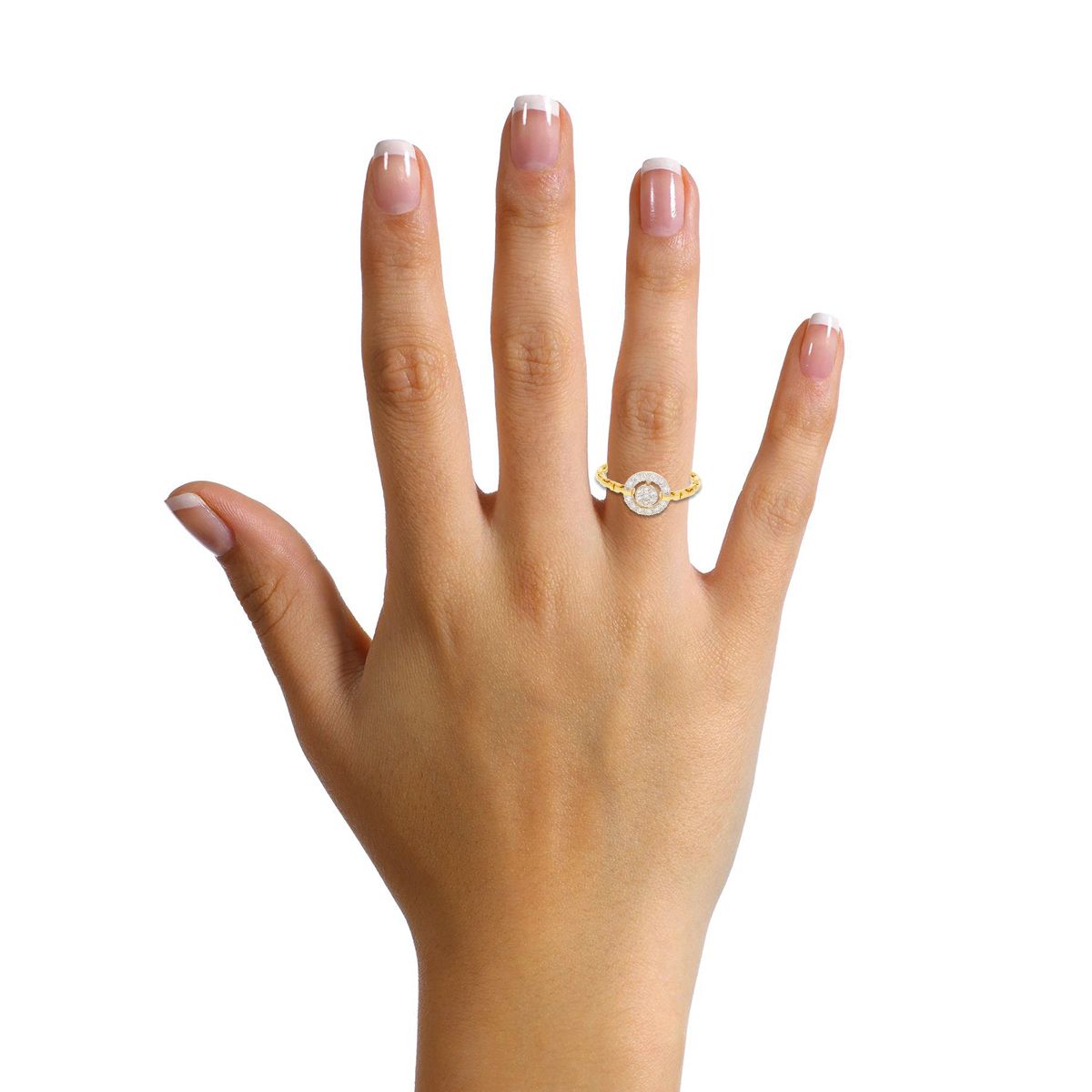 Dazzling Orb Diamond Ring for Women
