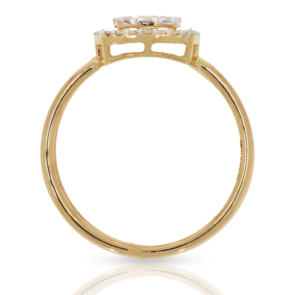 Bold Blossom Glow Diamond Ring for Women