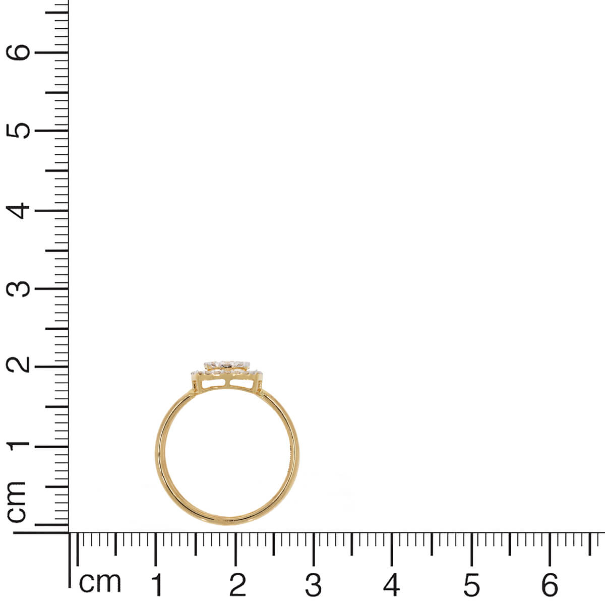 Bold Blossom Glow Diamond Ring for Women