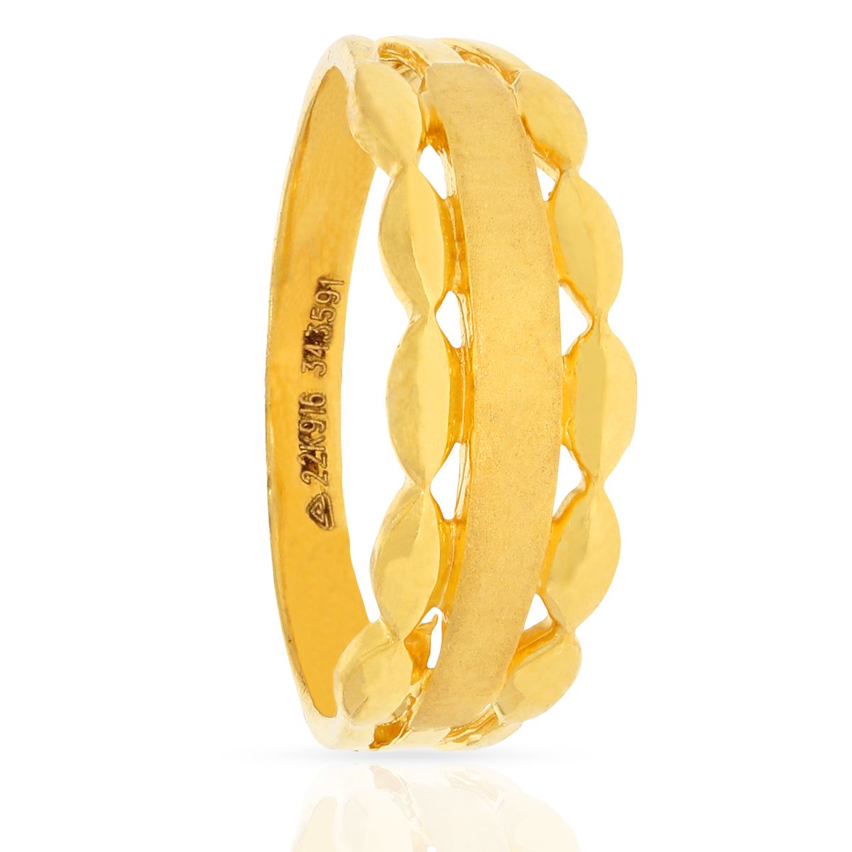 Urban Glow Gold Ring for Women