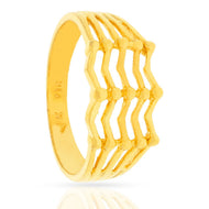 Lusturous Shine Gold Ring for Women