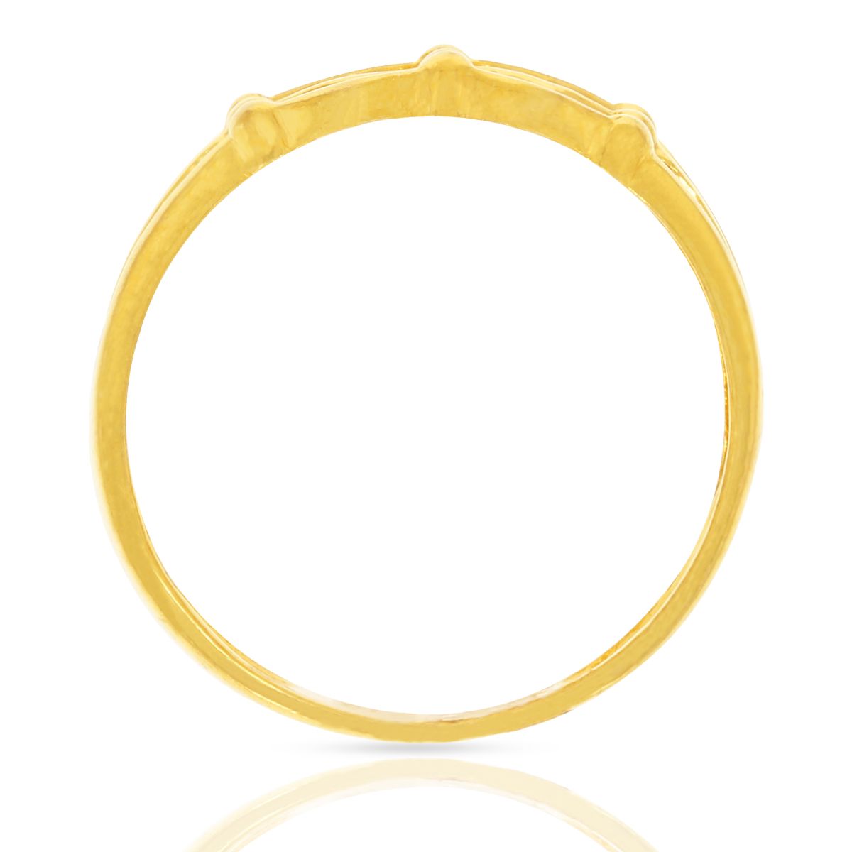 Lusturous Shine Gold Ring for Women