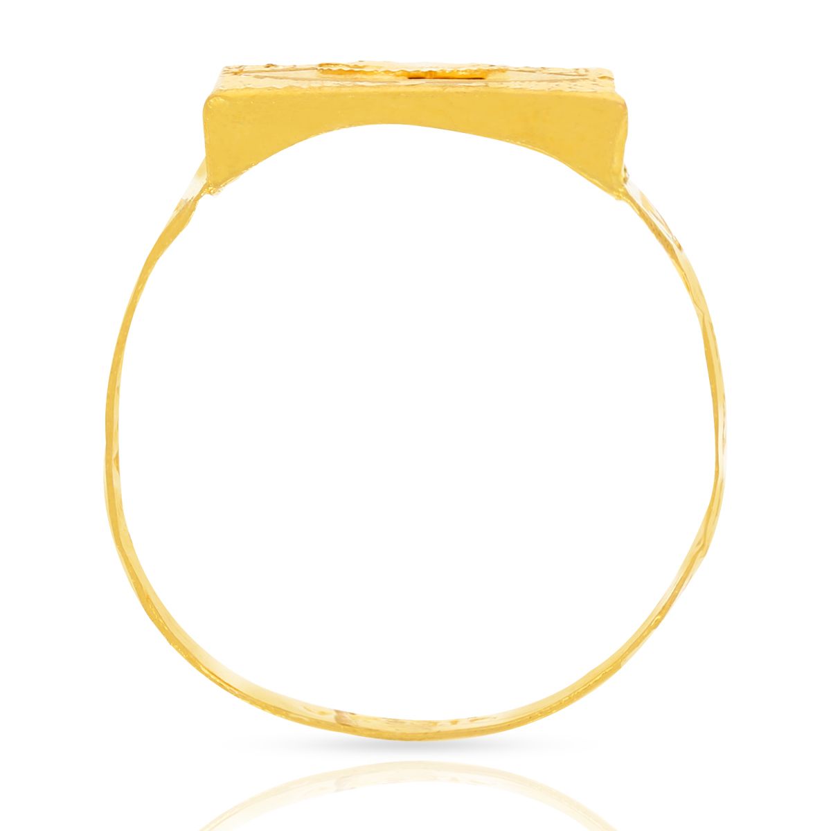 Boldly Crafted 22K Gold Men Ring