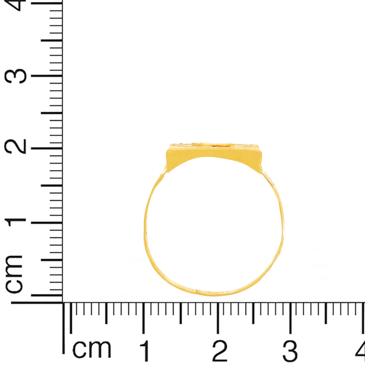 Boldly Crafted 22K Gold Men Ring