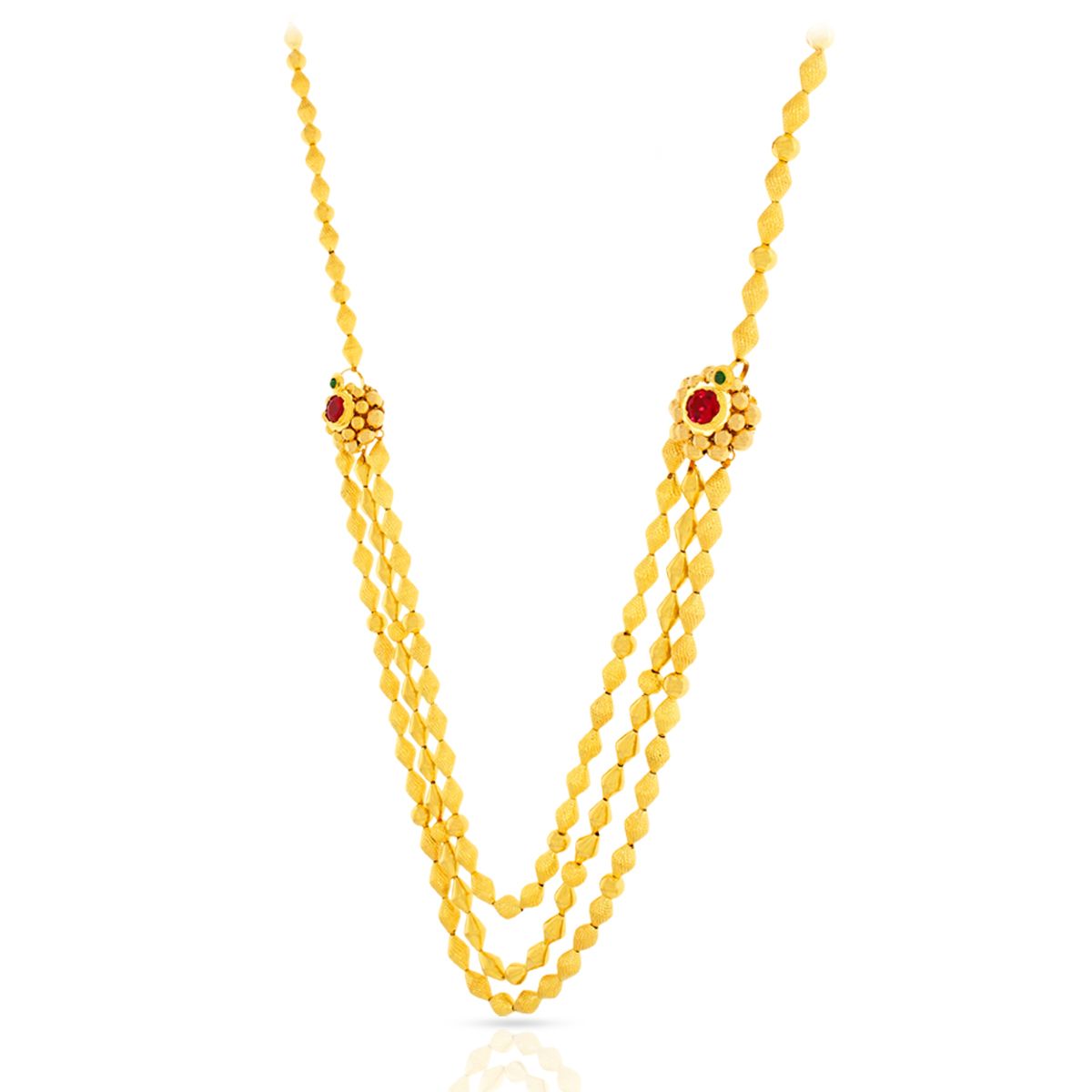 Charming Beads Gold Layer Necklace