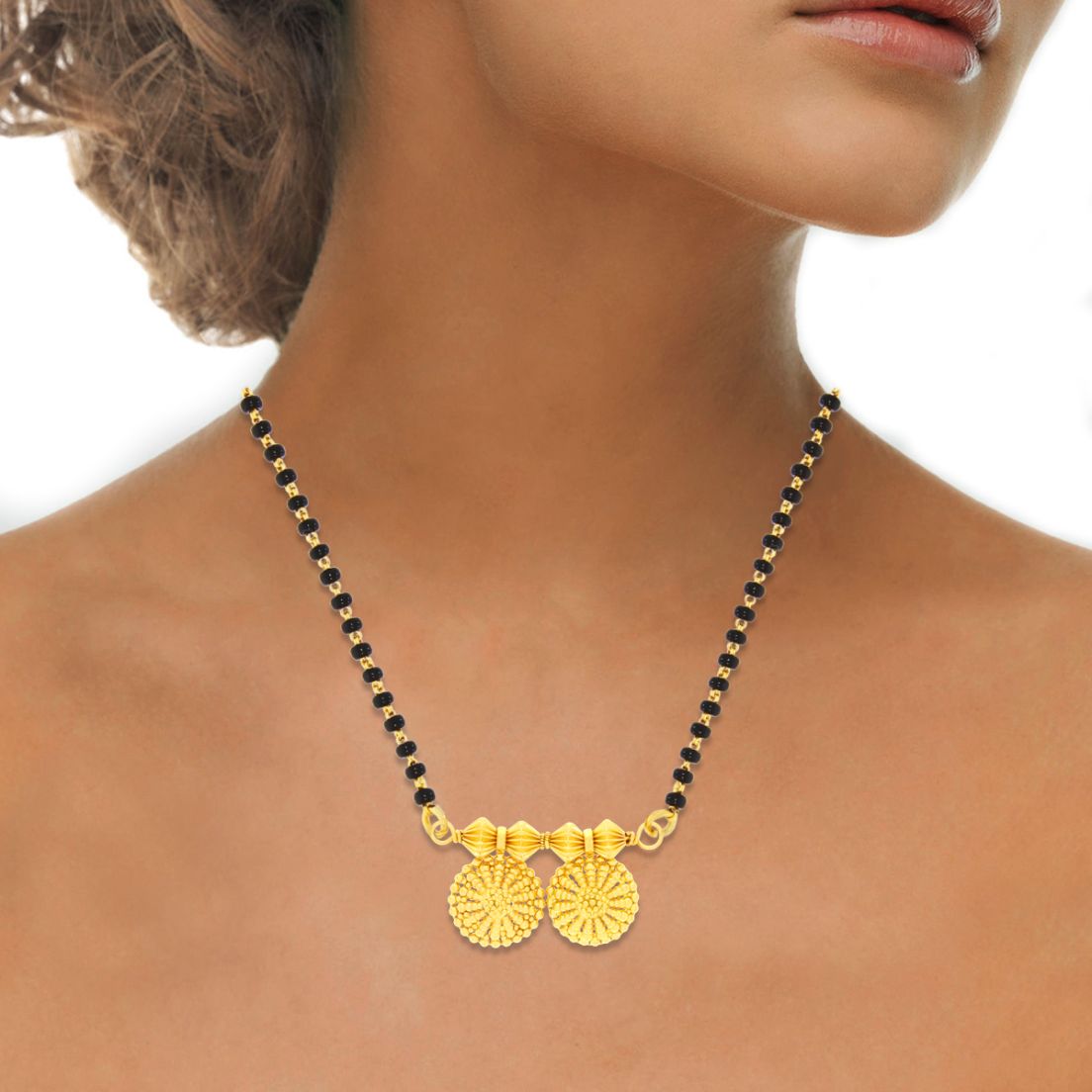 Charming Gold Blossom 22K Maniwati