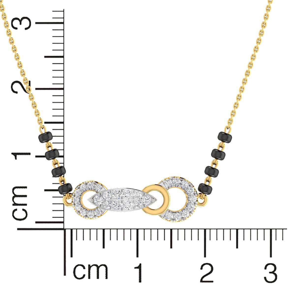 Gentle Charm 18K Diamond Mangalsutra Bracelet