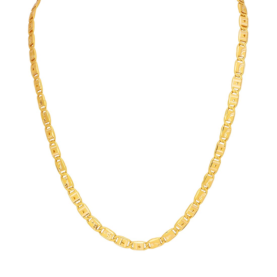 Bold Radiance 22K Gold Chain for Men