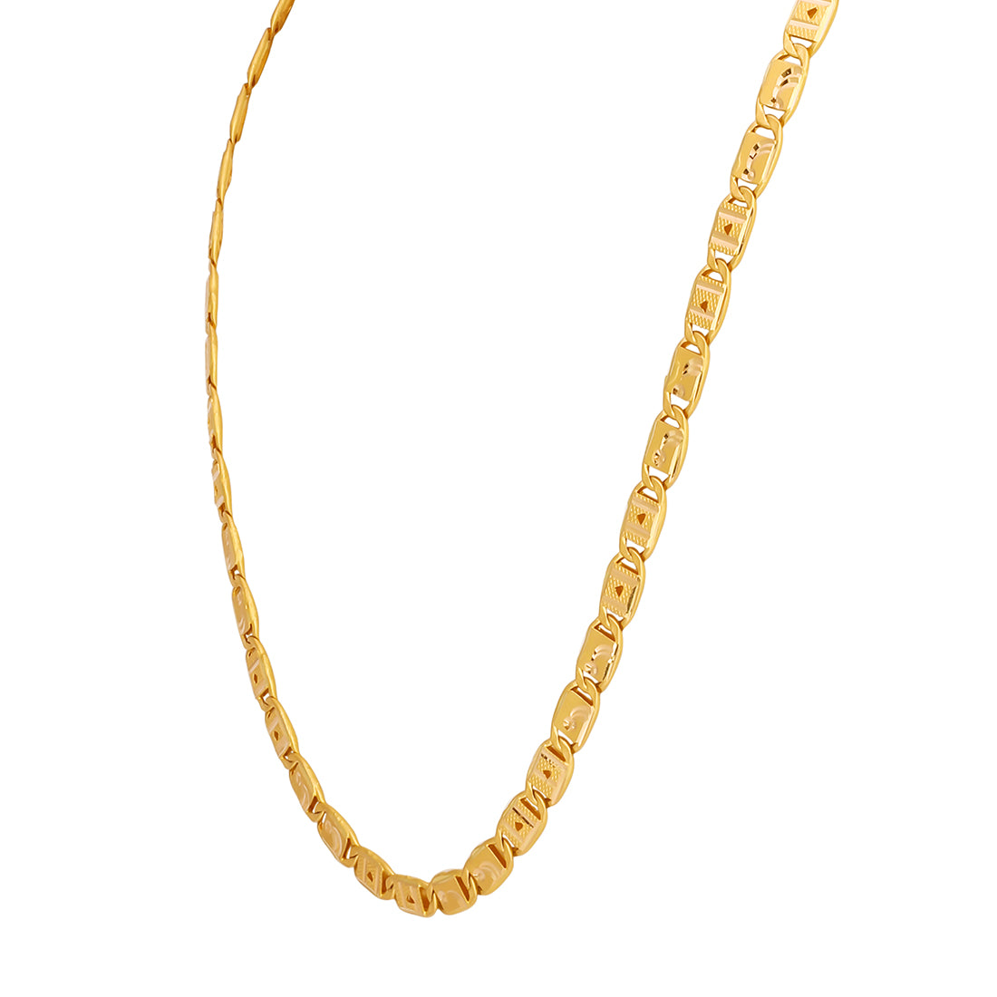 Bold Radiance 22K Gold Chain for Men