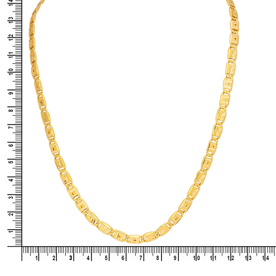 Bold Radiance 22K Gold Chain for Men
