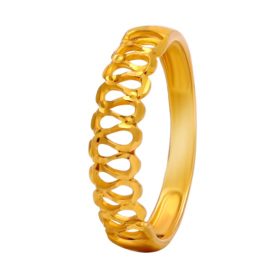 Modern Radiance Gold Ring for Women