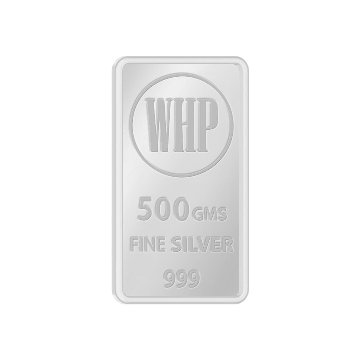 WHP 999 Pure Silver Bar 500 gm