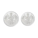 WHP 999 Pure Silver Laxmi Coin 30 gm Combo