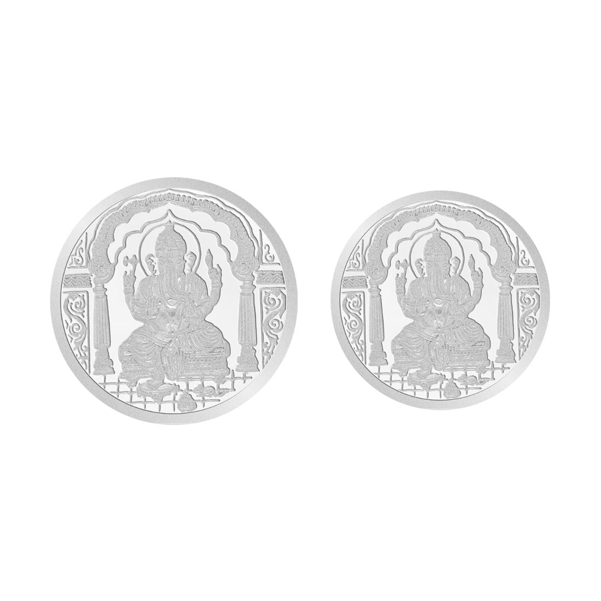 WHP 999 Pure Silver Ganesh Coin 30 gm Combo