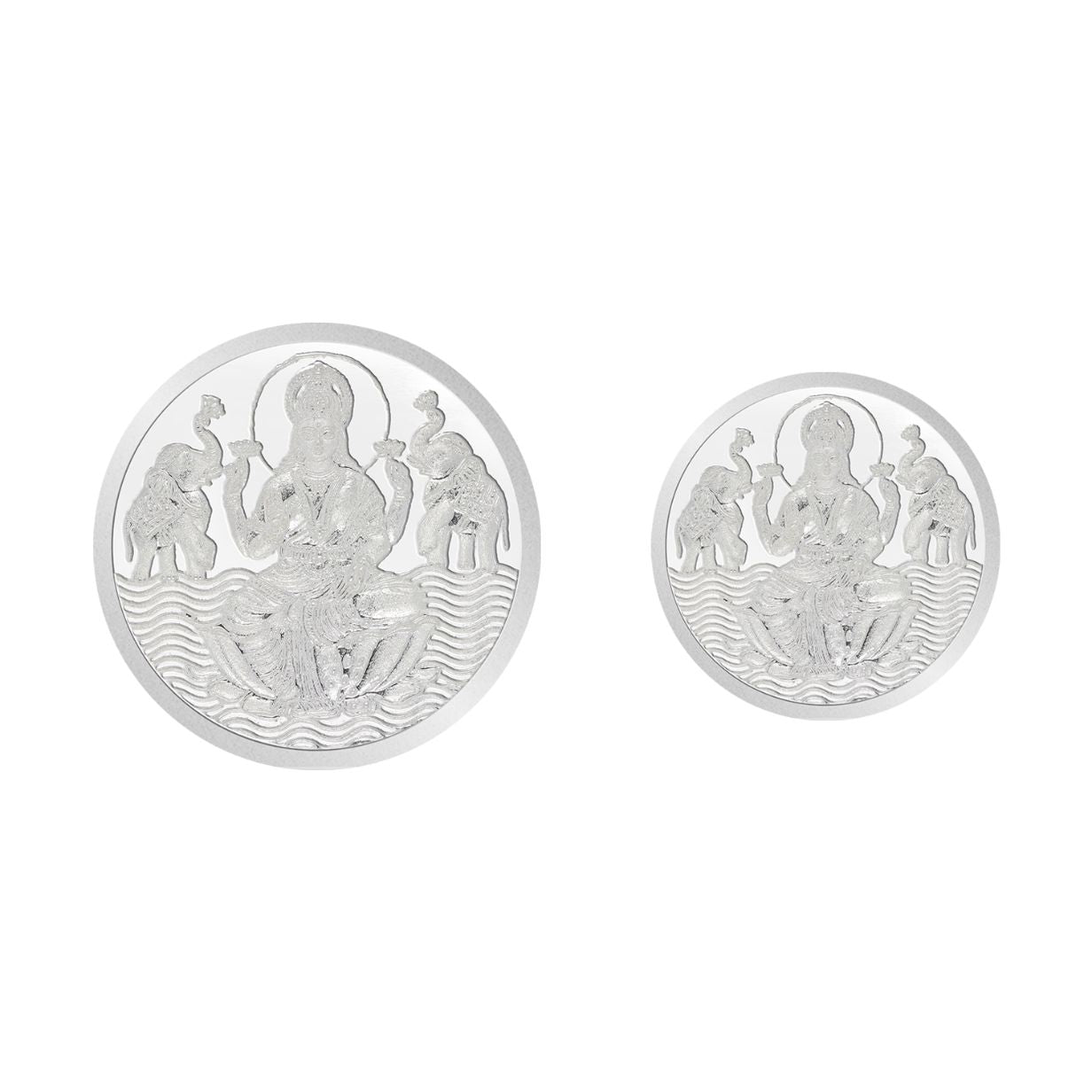 WHP 999 Pure Silver Laxmi Coin 25 gm Combo