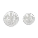 WHP 999 Pure Silver Laxmi Coin 25 gm Combo