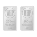WHP 999 Pure Silver Bar 350 gm Combo