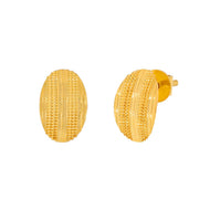 Bold 22K Gold Studs for Modern Look