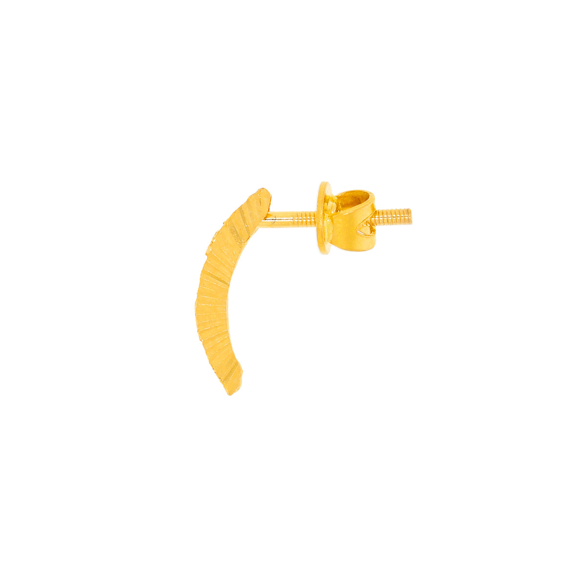 Contemporary Minimalism Gold Studs 22K