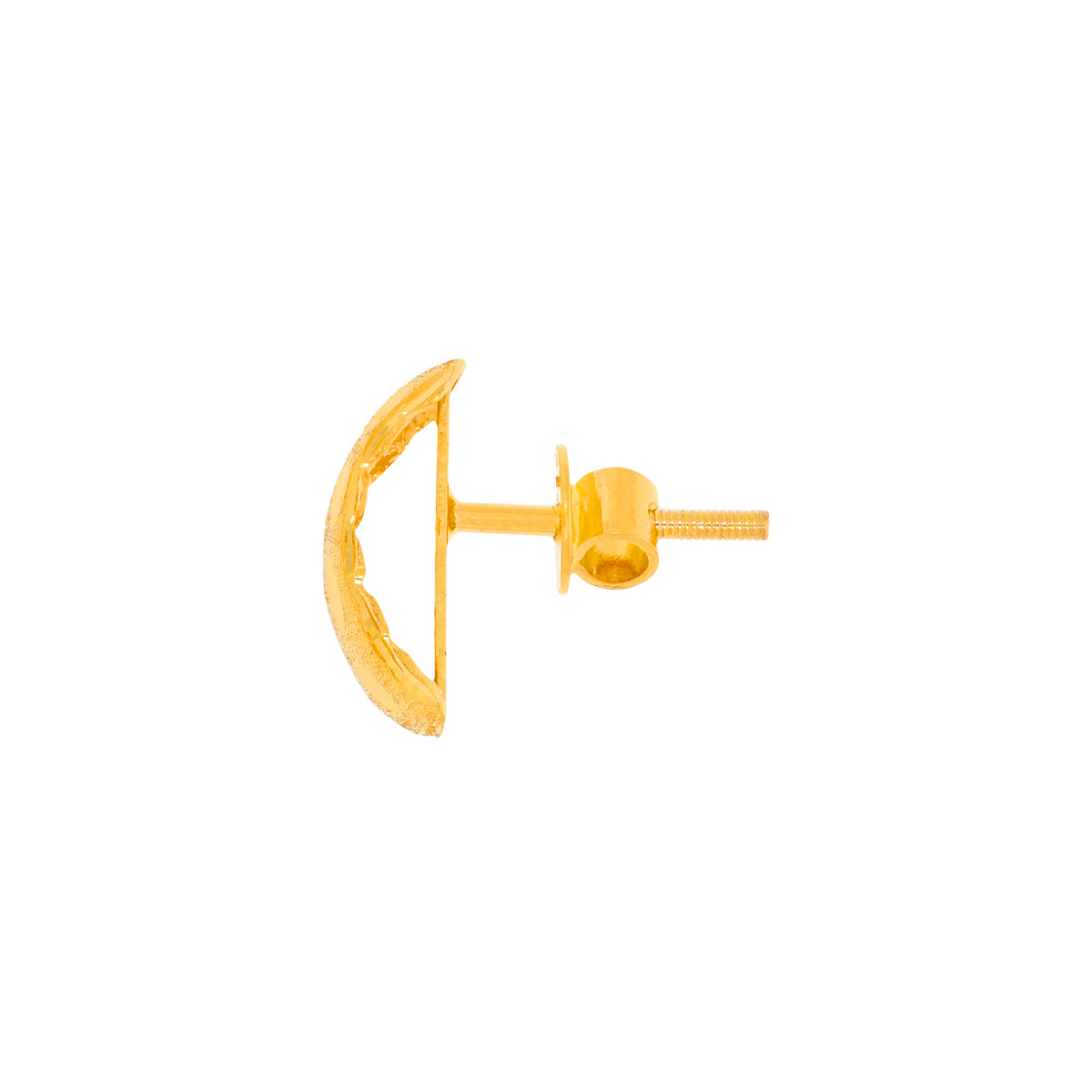 Sleek Sophisticated Gold Studs 22K