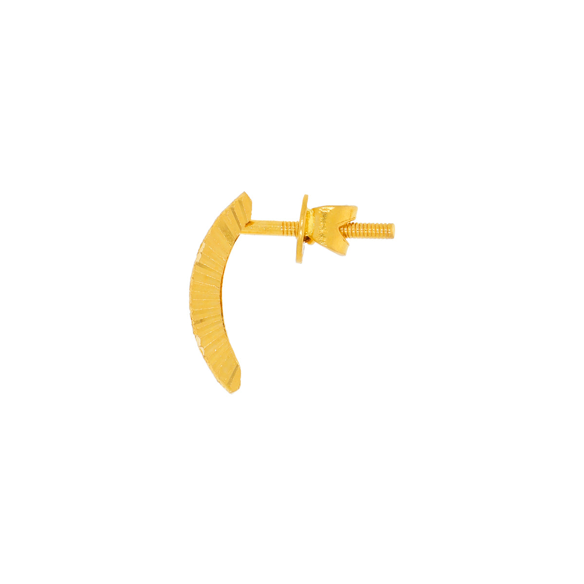 22K Gold Stud Earrings for Minimalistic Style