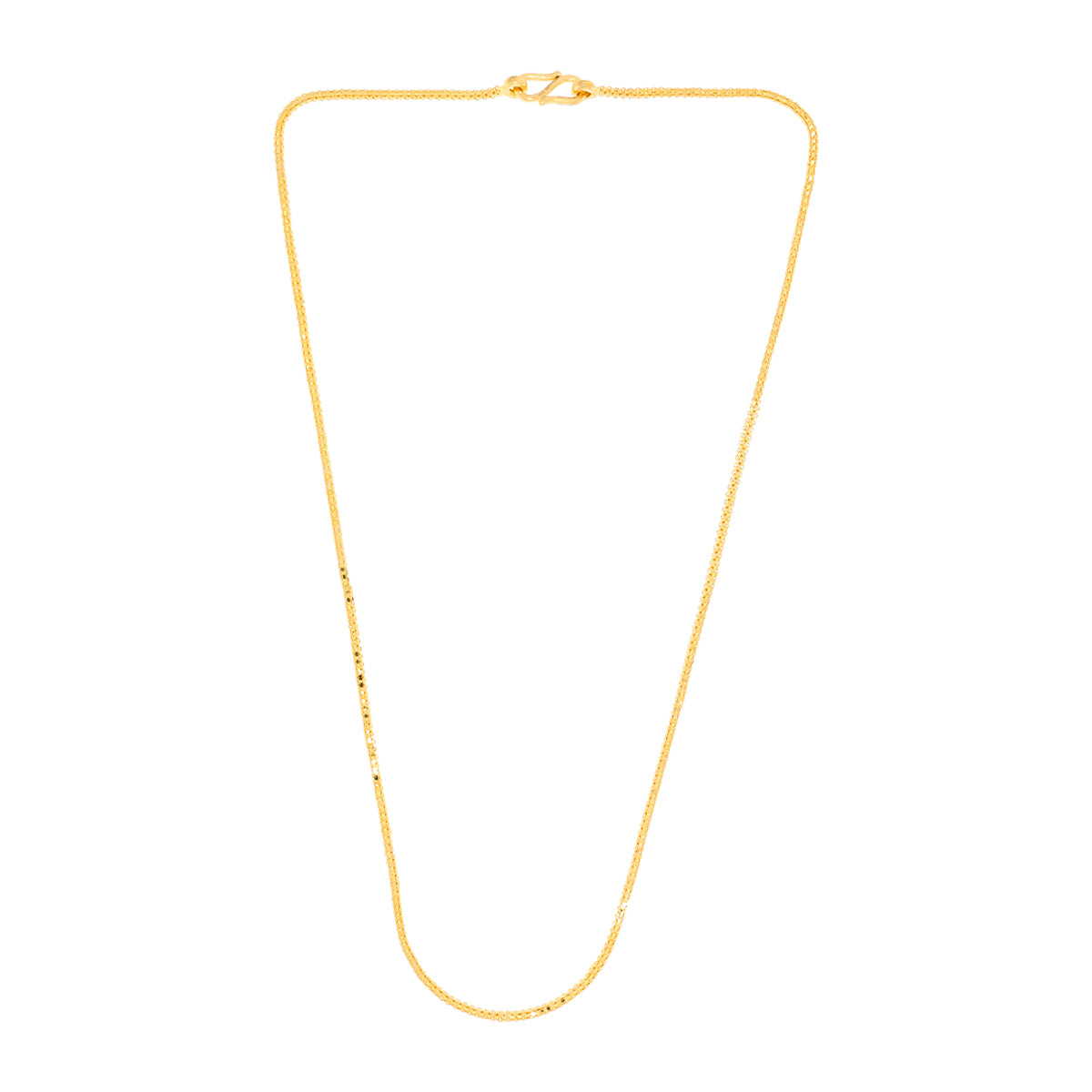 Slender Glow Gold Chain For Women